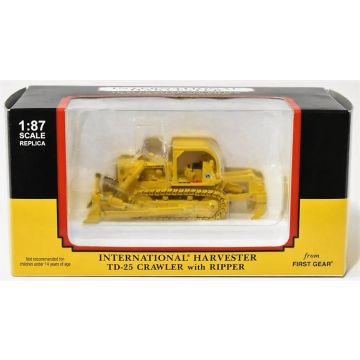 IH - TD-25 - Crawler, blade and ripper, yellow - 1/87