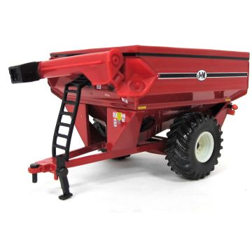 J&M - 1000-20S - Grain Cart, Grain Storm, red - 1/64