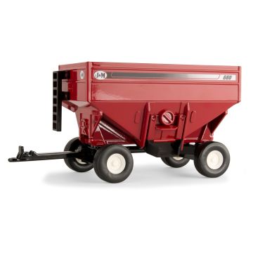 J&M - 680 - 680 Gravity Wagon, Red - 1/32