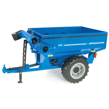 J&M - 875 - Grain Cart 875, blue Big Farm Series - 1/16