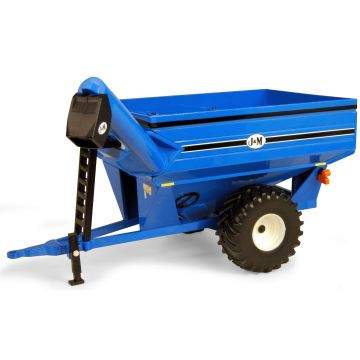 J&M - 875 - Grain Cart 875 blue diecast box - 1/32