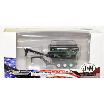 J&M - LC390 - Seed Tender, Green, American Decals - 1/64