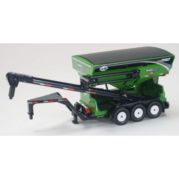 J&M - LC390 - Seed tender, tandem axle, green, gooseneck - 1/64