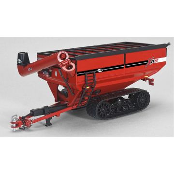 J&M - X1112 - Grain Cart, Tracks, Red - 1/64