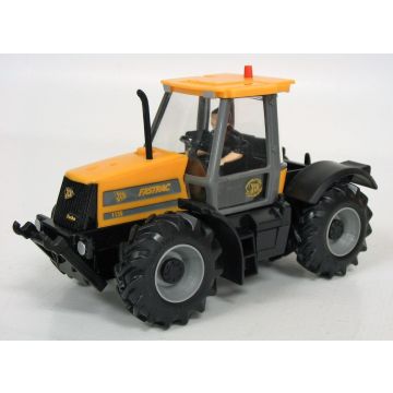 JCB - 1135 - Fastrac, frt hitch, figure in cab, red Britains box - 1/32