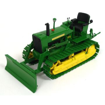 JD - 1010 - Crawler, metal track with blade 3 PT green  2001 Plow City Show - 1/16