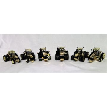 JD - Set - 7430, 7630, 8430, 8430T, 9430, 9430T 2008 Dealer Expo, gold, 6 pc set - 1/64