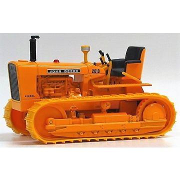 JD - 2010 - Crawler, rubber track no blade yellow - 1/16
