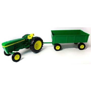 JD - Set - 2030 Utility solid yellow stripe, barge wagon - 1/16