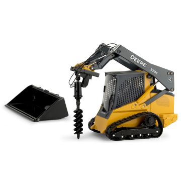 JD - 323E - Skid steer loader, on tracks, accessories - 1/16