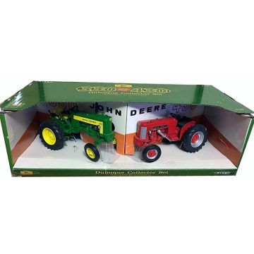 JD - Set - 330 Utility red & 430 Utility green Dubuque Collector Set - 1/16