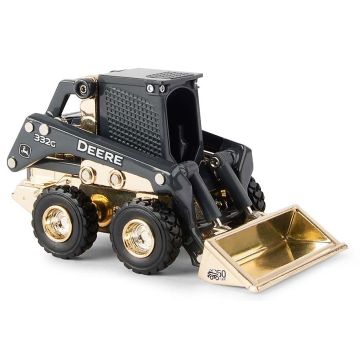 JD - 332G - Skid Steer, Gold - 1/50