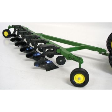 JD - 3600 - Plow, 6 bottom, 3600, semi-mounted, 3 wheels - 1/16