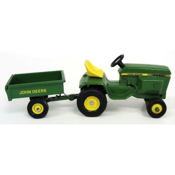 JD - 400 - small strobe decal, diecast green cart - 1/16