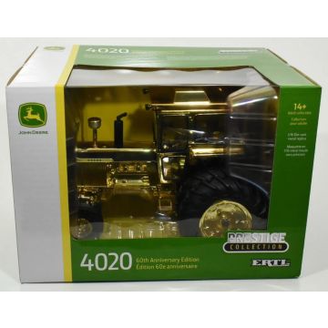 JD - 4020 - Cab, Duals, 60th Anniversary, Gold - 1/16