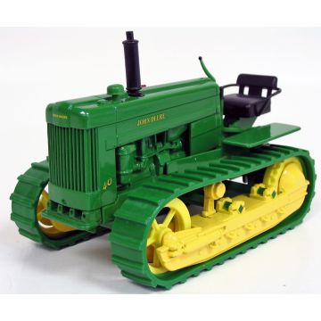 JD - 40 - Crawler, rubber track green, green - 1/16