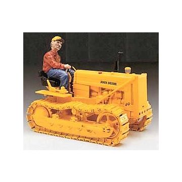 JD - 40 - Crawler, metal track yellow, yellow Foxfire Farm Series Ty - 1/16