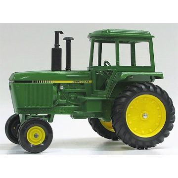 JD - 4450 - 2WD green cab plastic exhaust no model numbers - 1/16