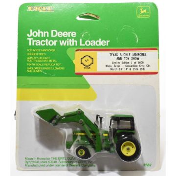 JD - 4450 - 2WD loader no model numbers 1987 Texas Buckle & Toy Show - 1/64