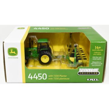 JD - Set - 4450 Tractor With Duals & 7200 Planter, Prestige Series - 1/64