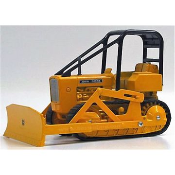 JD - 450 - Crawler, rubber track with blade ROPS yellow seat, two box variations - 1/16