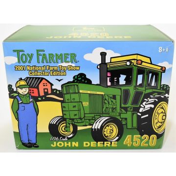 JD - 4520 - 2WD JD Cab 2001 National Farm Toy Show - 1/16
