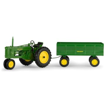 JD - Set - 50 tractor, flare box wagon - 1/16