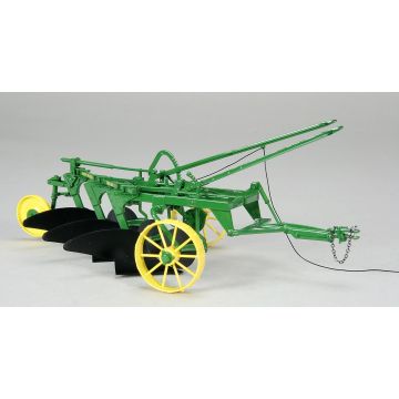 JD - 55 - Plow, 3 bottom, 55, rubber tires with clutch - 1/16