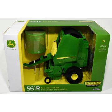 JD - 561R - Round Baler with Bale - 1/16