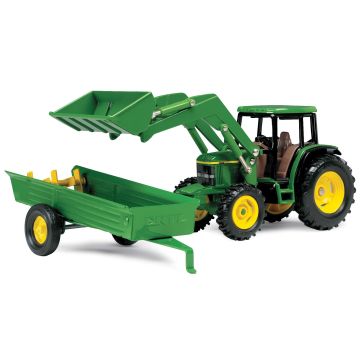 JD - Set - 6210 MFD, loader & manure spreader - 1/32