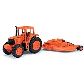 JD - Set - 6220, batwing mower DOT orange - 1/64