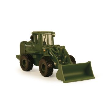 JD - 624K - Wheel loader, military green Prestige Series - 1/50