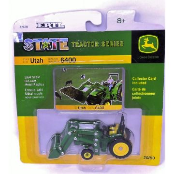 JD - 6400 - 2WD, loader 20 State Series Utah - 1/64