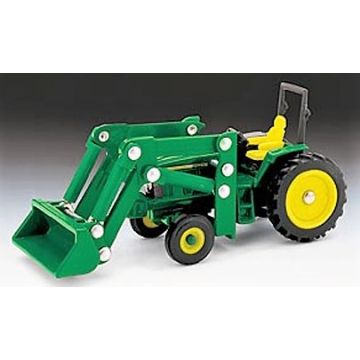 JD - 6410 - Two post ROPS, loader, two card variations - 1/64