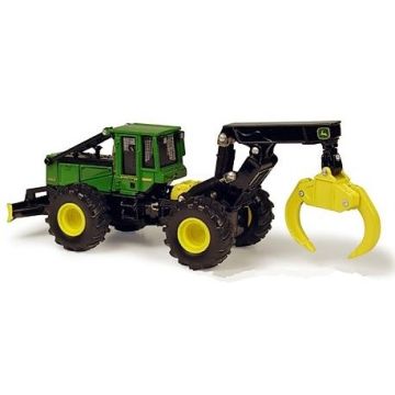JD - 648G III - Log skidder, Cab green Prestige Series - 1/50