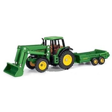 JD - Set - 7320 loader and manure spreader - 1/64