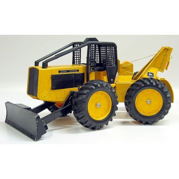 JD - 740 - Log skidder, ROPS diecast blade yellow - 1/16