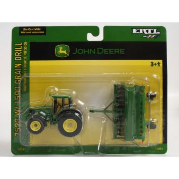 JD - Set - 7520 MFD duals grain drill - 1/64
