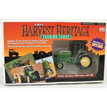 JD - Set - 7800 2WD Harvest Heritage Trading card - 1/64