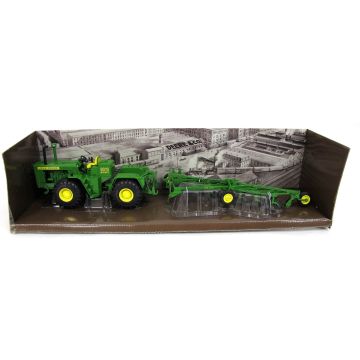 JD - Set - 8010 4WD with 8 bottom plow 2009 Rantoul Show - 1/32