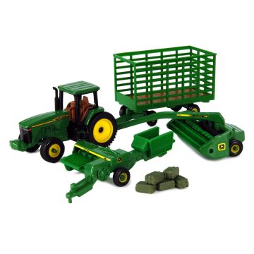 JD - Set - 8110 2WD Haying Set - 1/64