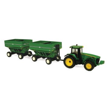 JD - Set - 8130, (2) J&M Gravity Wagons - 1/64