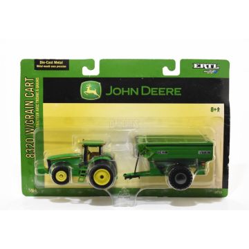 JD - Set - 8320 MFD duals, Frontier Grain Cart - 1/64