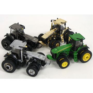 JD - Set - 8330 Authentic 4 pc set gold, chrome, gun metal & green Expo - 1/64
