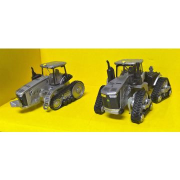JD - Set - 8370RT, 9470RX, 100 Years of JD Tractors, Special Edition, silver - 1/64