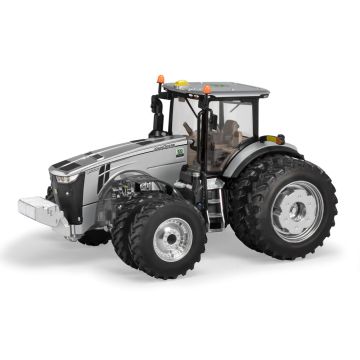 JD - 8400R - MFD Frt & Rear Duals 100 Years of JD Tractors silver Prestige Series Limited 2018 models - 1/32
