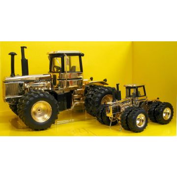 JD - Set - 8640 4WD, 1/32 Plow City Toy Show gold - Comb
