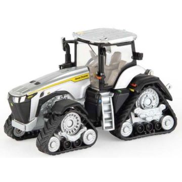 JD - 8RX 410 - Narrow spaced tracks, 2023 Farm Show Edition, silver chaser - 1/64