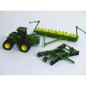 JD - Set - 9400 4WD duals planter & disk - 1/64