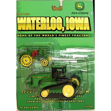 JD - Set - Waterloo Boy, 9400T Track Tractor, Waterloo Ed. - 1/64